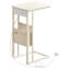 40cm W Manufactured Wood Bedside Table