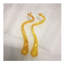 Artemis Amber Color Blown Glass Chandelier Light-1377081140