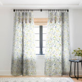 Zenya Polyester Sheer Curtain Pair