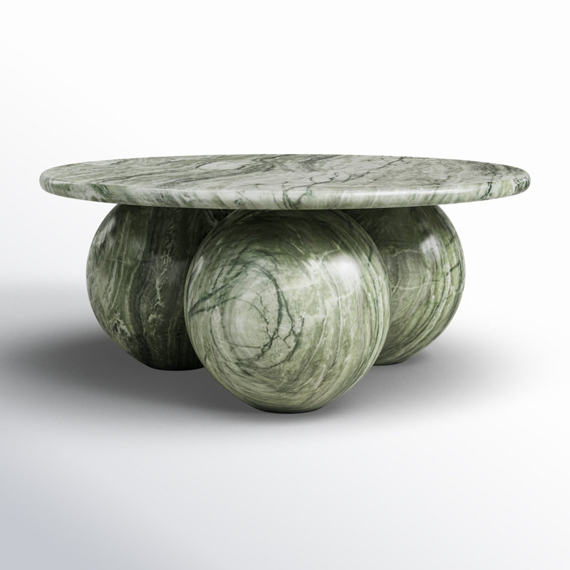 Eisele Seaweed Green Coffee Table