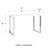 Malmesbury Stainless Steel Writing Desk-1626437800