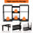 48.5x11.5x31 Inch Garden Tool Storage Organizer Rust Resistance