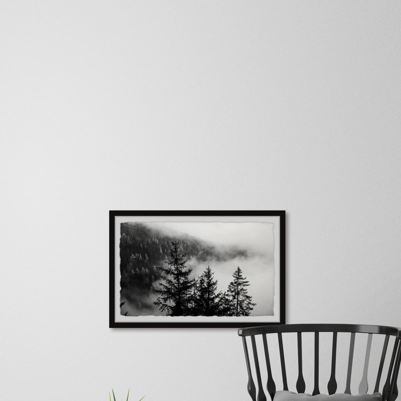 Cold Frosty Morning - Single Picture Frame Print, 20cm H x 30cm W x 3.81cm D