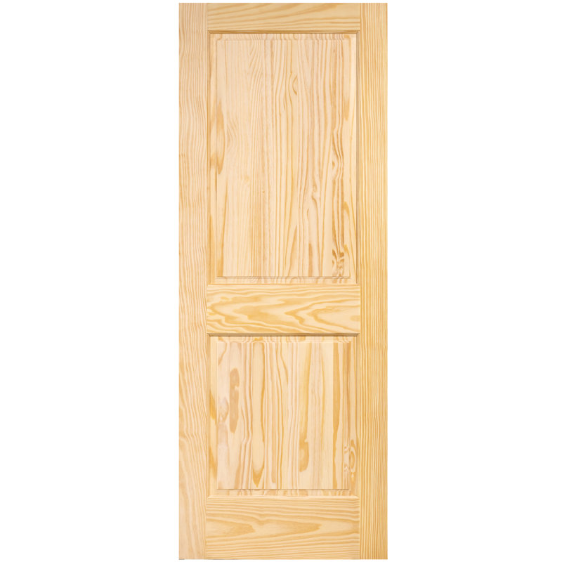 Paneled Solid Wood Unfinished Colonial Standard Door, 30" x 80"