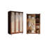Armoire rétro en rotin simple