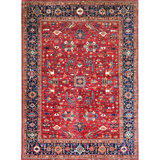 Transitional One-of-a-Kind Rectangle 12' X 14'8" Hand Knotted Area Rug