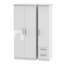 Yvette 3 Door Manufactured Wood Wardrobe-18860467-23704769