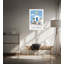 Santorini Travel Poster - Framed-1116179079