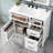 36-Inch Bathroom Vanity With Ceramic Sink Top,White (Faucet Not Included)-1817395251