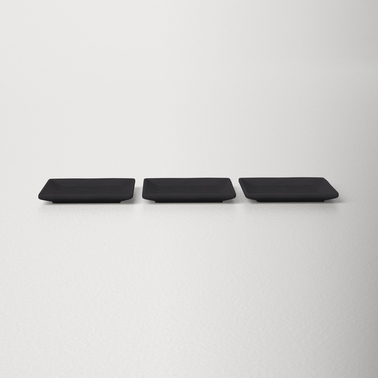 Borgen Square Condiment Server, Basalt