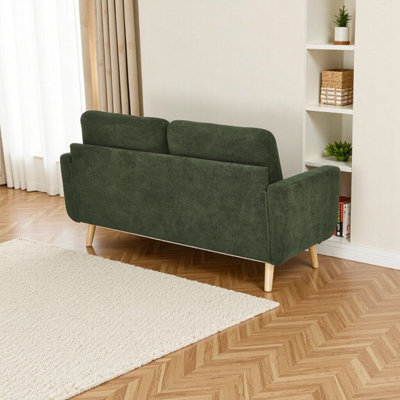 Canapé capitonné 67,5 po Mid-Century