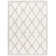 Bobrow Geometric White/Gray Area Rug