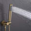 Système de douche complet avec valve brute et pomme de douche ronde 12 po-101590117