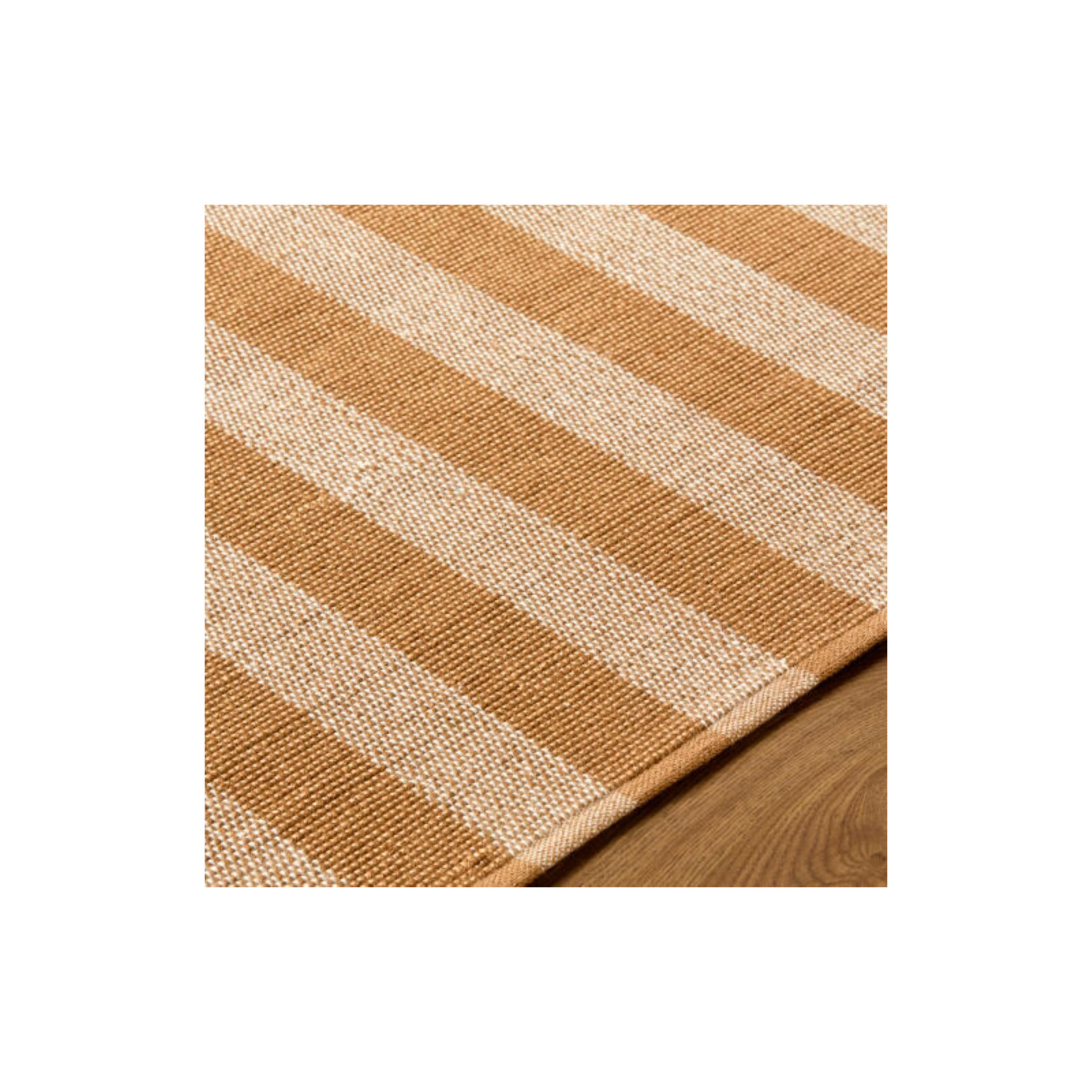 Bram Handmade Indoor / Outdoor Performance Rug, Rectangle 8' x 10', Tan