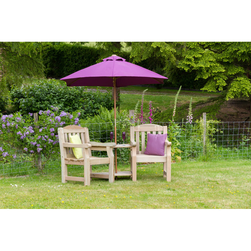 Gosnold Solid Wood Outdoor Bench