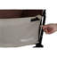 Chariot de camping pliable tout-en-un convertible: siège de banc, compartiment de rangement et attache pour chien incluse, beige / brun-123865967