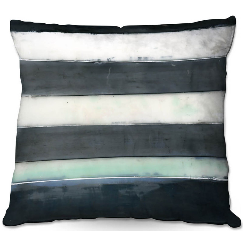 Striped Reversible Throw Pillow, 18" x 18"