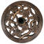 Base de parasol de marché ronde en fonte Rose Blossom 17 lb - Bronze-1078373958-1078373981-1078373983