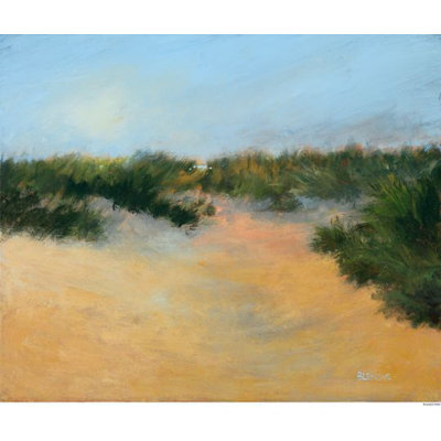 Mardi matin - Peinture encadrée sur papier
