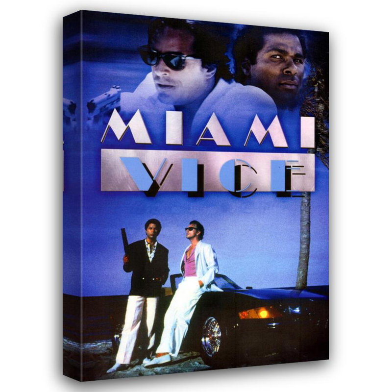 Miami vice, H 40 po x l 27 po