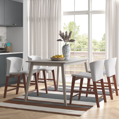 Arcolia Solid Wood Base Dining Table