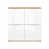 Oak Wotan/White Gloss selected