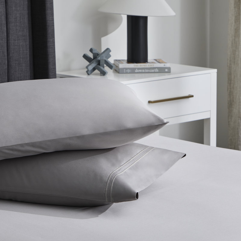 Supima 600 Thread Count Premium Cotton Fitted Sheets Set, Cal.King Sheet Set + 1 Fitted Sheet + 2 Pillowcase, Brown