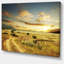 Beautiful Beautiful Prairie Prairie Sunset - reproduction de photo sur toile tendue-19409829
