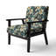 Fauteuil d'appoint rembourré Cottage Green I