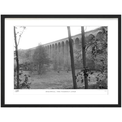 Digswell, The Viaduct C1960 by Francis Frith - Single Picture Frame Print