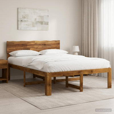 Solid Wood Bed Frame