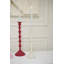 Porte-bougie bonbon enduit 4 po x 14 po