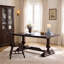 Solid Wood Writing Desk-874921311