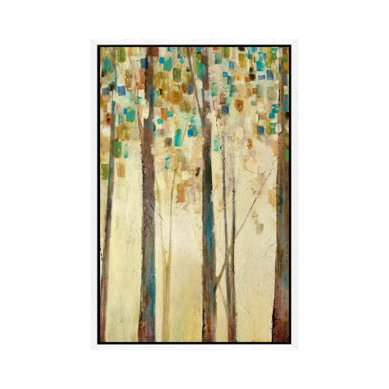 Reach For The Sun II by Carol Robinson - Painting on Canvas, White Framed, 66.04 cm H x 45.72 cm W