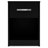 Dymone One Drawer Wood Nightstand-1881050201-1985035972