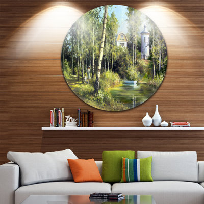 " The River in the Spring " Graphic Art Print