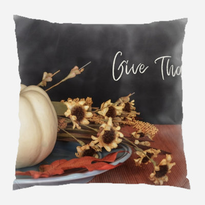  Coussin intérieur / extérieur Thanksgiving