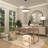 Bernulf Solid Wood Circle Wall Mirror