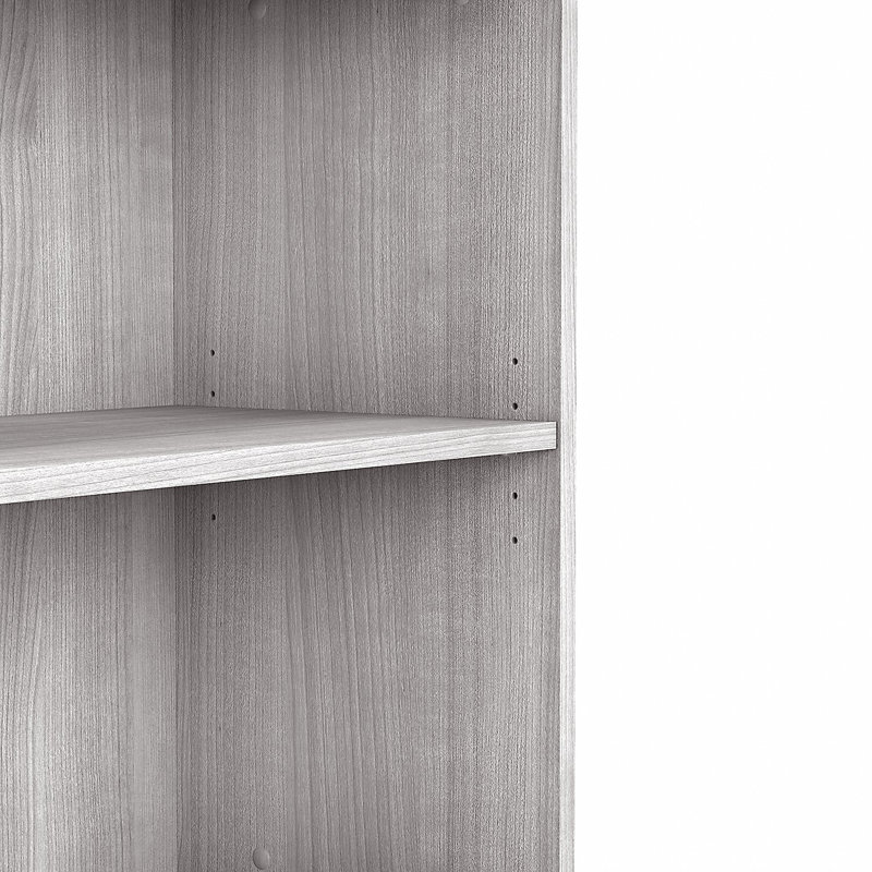 Grande bibliothèque hybride Bush Business Furniture, Gris platine