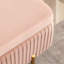 Banc de rangement rembourré en velours Miajah-251652327