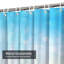 Rideau de douche abstrait vert clair avec 12 crochets-129038992
