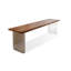Bois massif rectangulaire noyer-1861634248