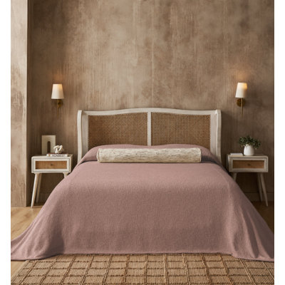 ANDREA BEDSPREAD, ROSE GOLD, KING