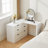 Makeup Vanity with Lights，6-drawers Accent Cabinet，Vanity desk