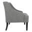 Fauteuil d'appoint incurvé Daryann-90303271