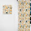 Khalif Earthy Multicolor Pallet Botanical I - Rideau Bohème - Velours obscurcissant - 1 panneau-2055926410