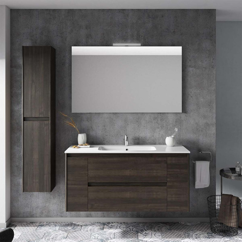 Ambra 47.4'' W Single Vanity, Matte White