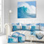 « blue ocean wave », impression-29504888-33825960