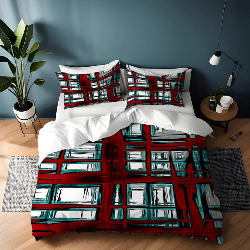 Ensemble de housse de couette , Housse de couette pour très grand lit et 2 très