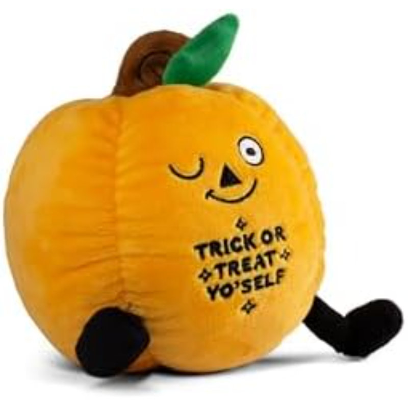 Citrouille en peluche - peluche citrouille